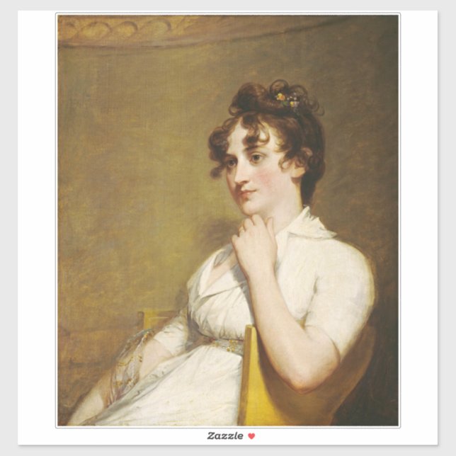 Nelly Granddaughter of President Washington Sticker (Sheet)