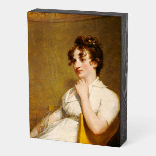 Nelly Granddaughter of President Washington Wooden Box Sign