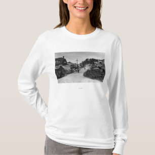 Nelscott, Oregon Town View Ocean Front Cottages T-Shirt