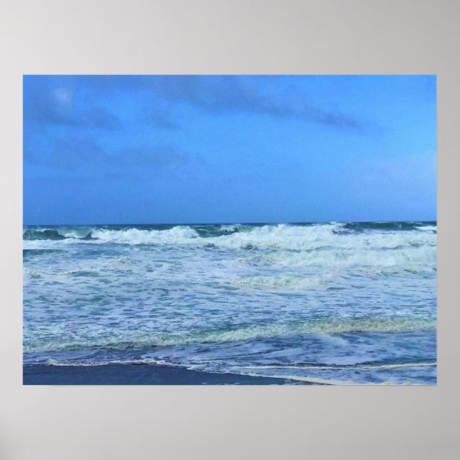 Nelscott Reef, Lincoln City, Oregon Poster (Front)