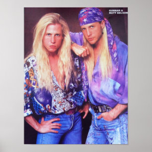 NELSON - classic poster - purple