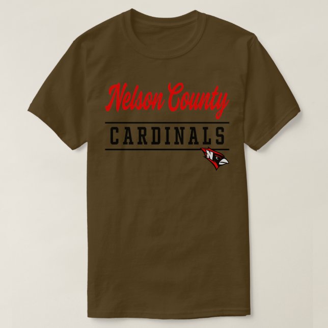 Nelson County High School Cardinals Pullover  (Design Front)