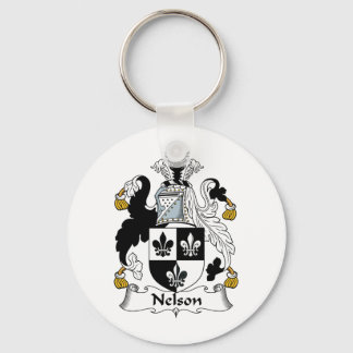 Nelson Family Crest Keychain