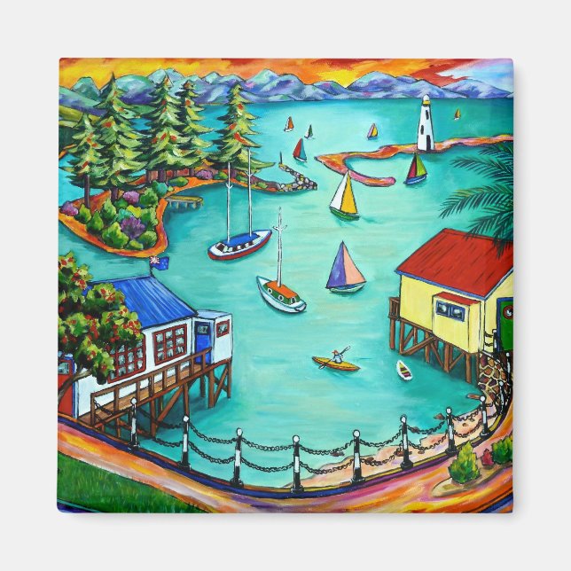 Nelson Harbour Magnet (Front)