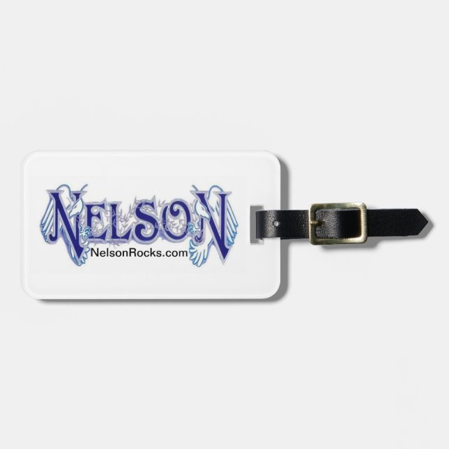 NELSON Luggage Tag (Front Horizontal)