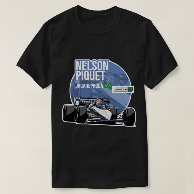 Nelson Piquet - 1983 Jacarepagua   T-Shirt (Design Front)