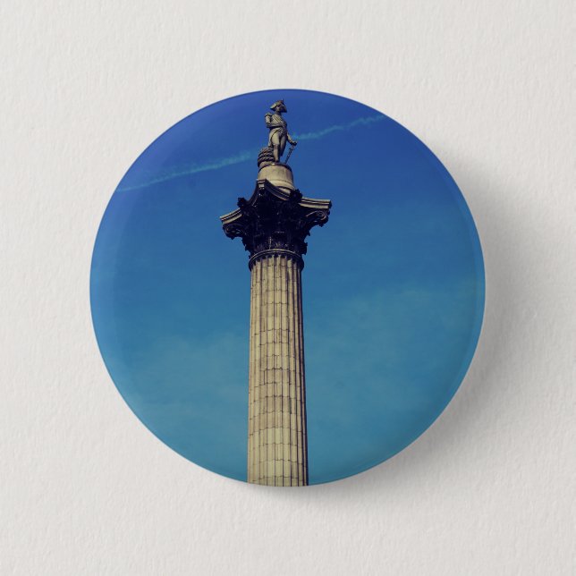 Nelsons Column London Button (Front)