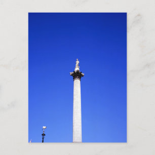 Nelson's Column London Postcard