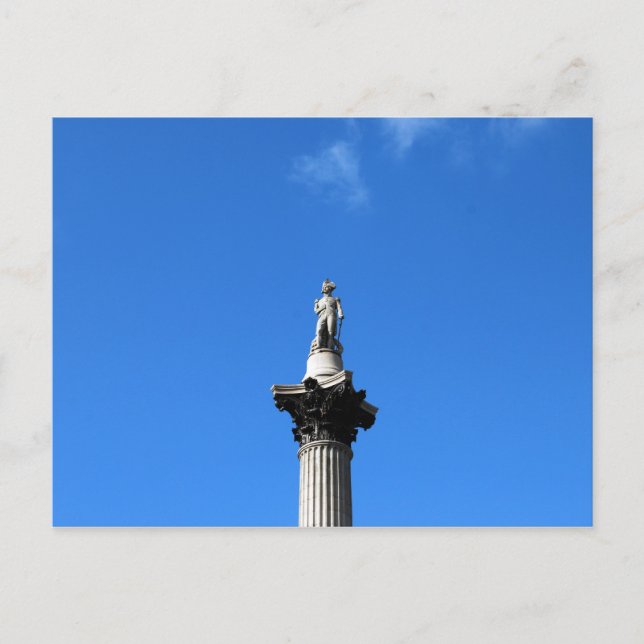 Nelson's Column Postcard (Front)