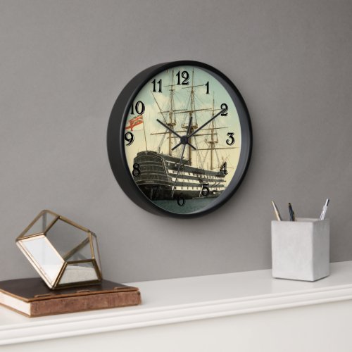 Nelsons HMS Victory Clock