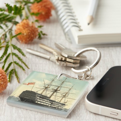 Nelsons HMS Victory Keychain