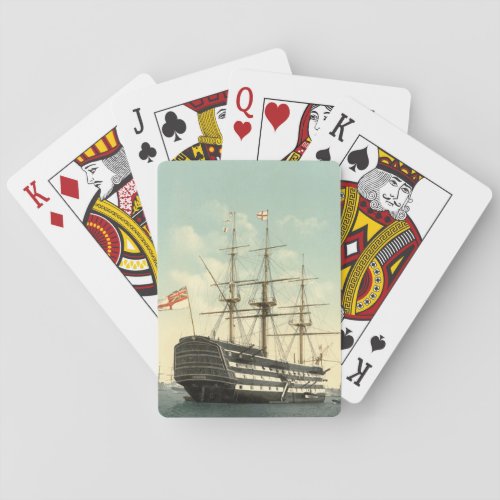 Nelsons HMS Victory Playing Cards