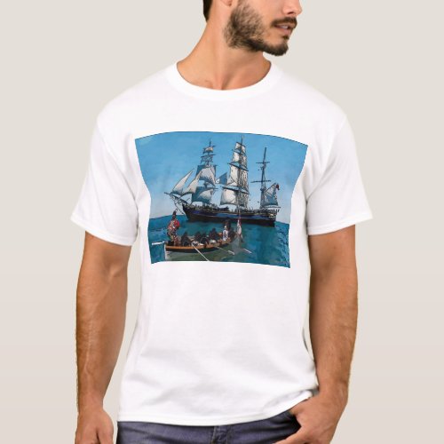 Nelsons Navy T_shirt