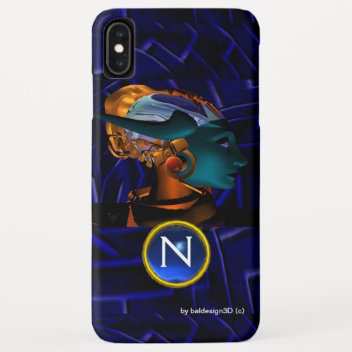 NEMES HYPER ANDROIDBlue Science Fiction Monogram iPhone XS Max Case