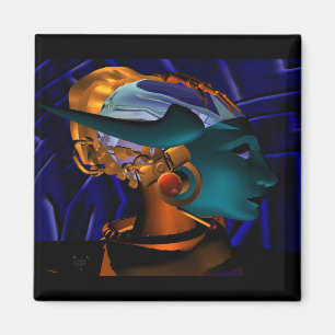 NEMES / HYPER ANDROID PORTRAIT MAGNET