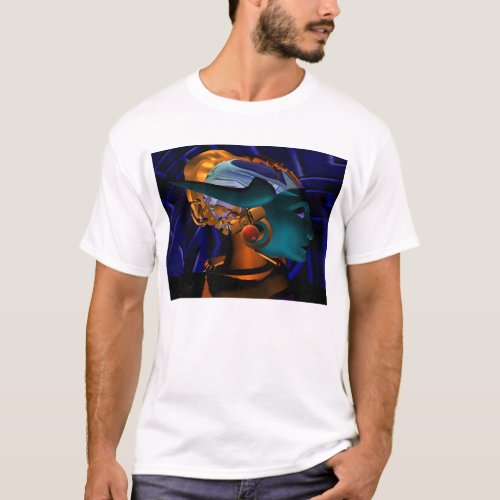 NEMES  HYPER ANDROID PORTRAIT T_Shirt