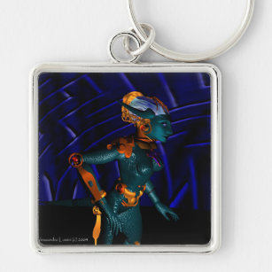 NEMES / HYPER ANDROID, Science Fiction Keychain
