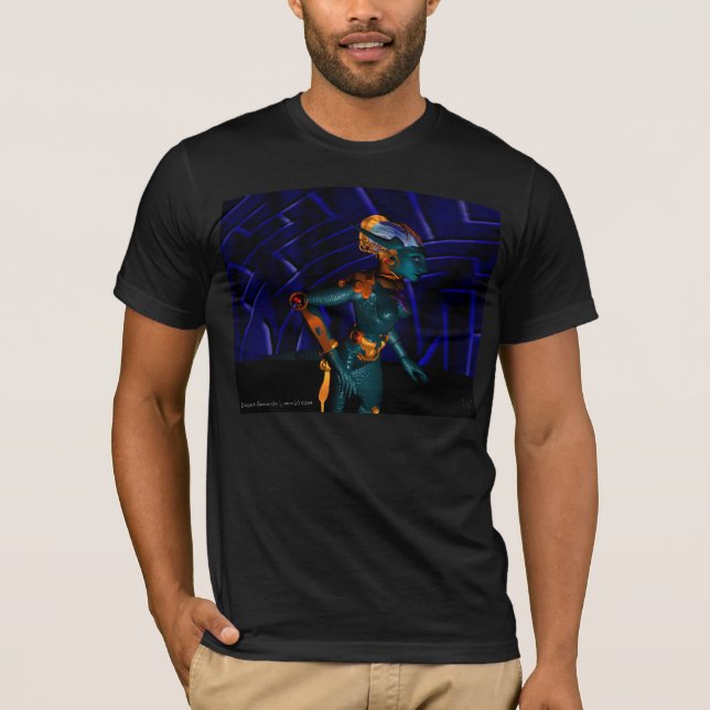 NEMES / HYPER ANDROID Science Fiction T-Shirt (Front)