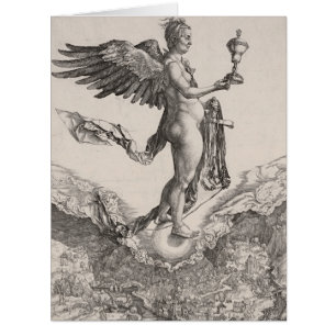 Nemesis Engraving by Albrecht Durer Cards