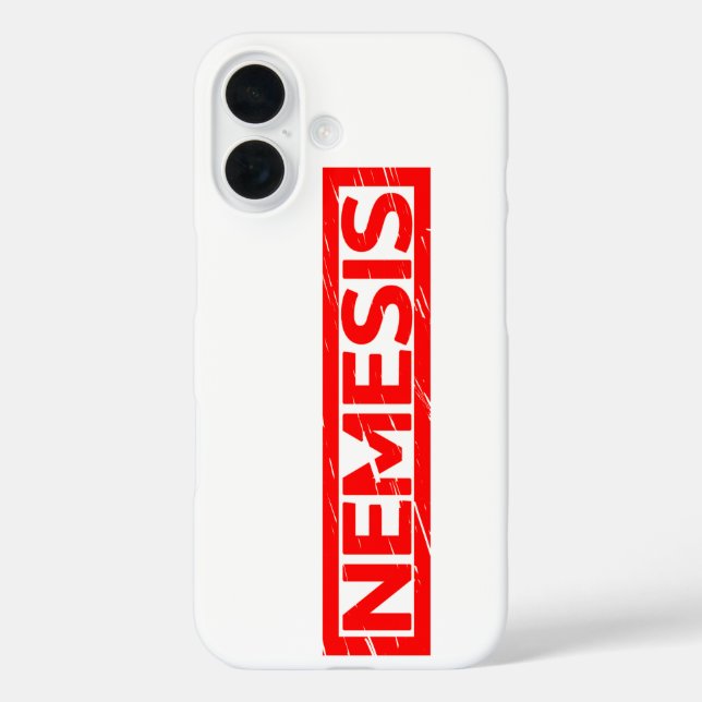 Nemesis Stamp Case-Mate iPhone Case (Back)