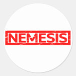 Nemesis Stamp Classic Round Sticker