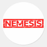 Nemesis Stamp Classic Round Sticker