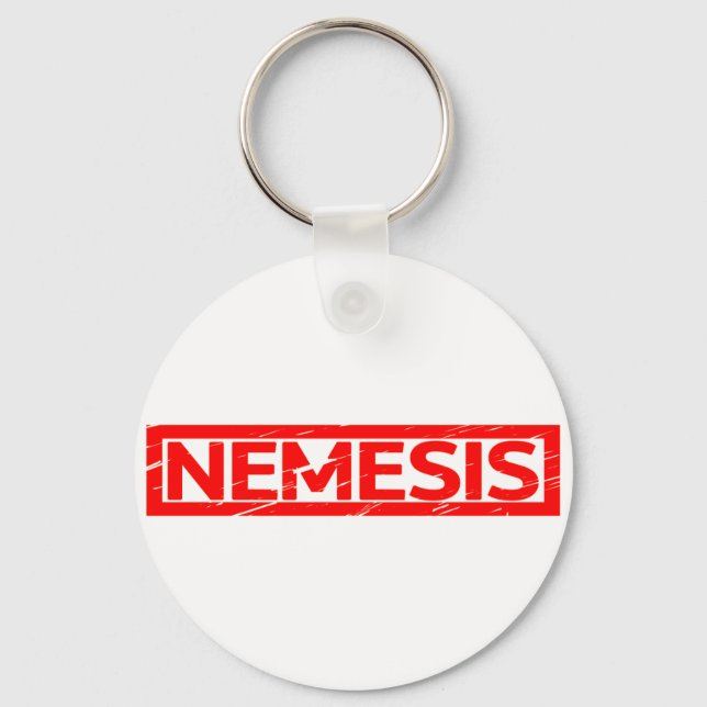 Nemesis Stamp Keychain (Front)