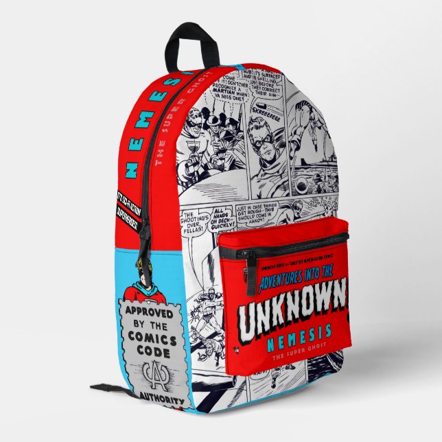 NEMESIS: The Super Ghost Backpack  (Back Corner Left)