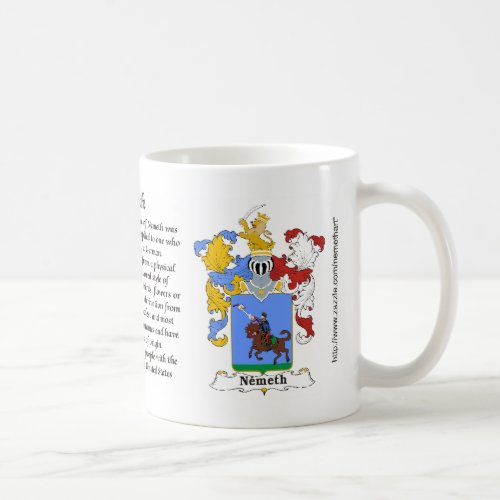 Nemeth Family Hungarian Coat of Arms mug