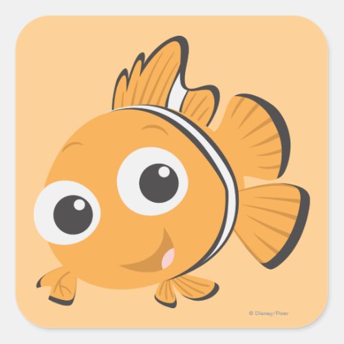 Nemo 1 square sticker
