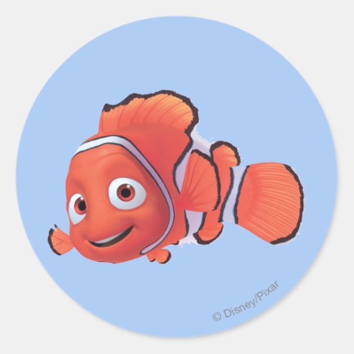 Nemo 3 classic round sticker