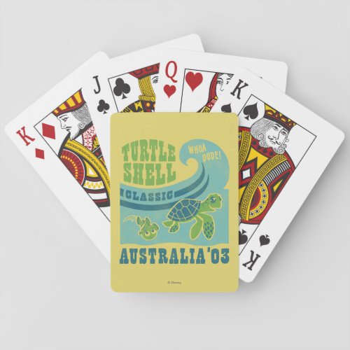 Nemo and Crush _ Australia 03 Playing Cards