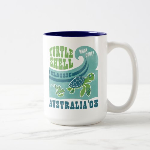 Nemo and Crush _ Australia 03 Two_Tone Coffee Mug