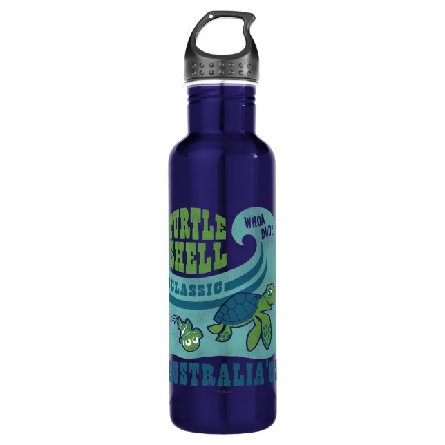 Nemo and Crush - Australia '03 Water Bottle (Front)