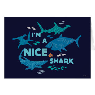 Nemo and Sharks - I'm A Nice Shark Cards
