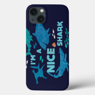 Nemo and Sharks - I'm A Nice Shark iPhone 13 Case