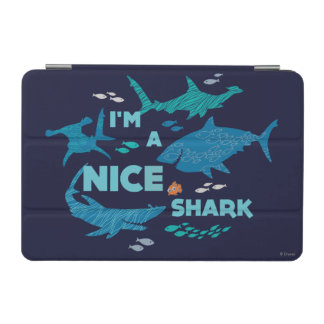 Nemo and Sharks - I'm A Nice Shark iPad Mini Cover