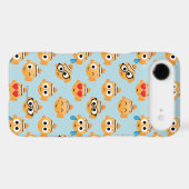 Nemo Emoji Pattern Case-Mate iPhone Case (Back (Horizontal))