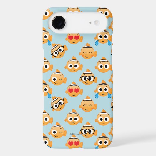 Nemo Emoji Pattern Case-Mate iPhone Case (Back)