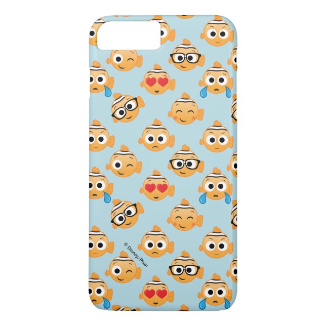 Nemo Emoji Pattern Case-Mate iPhone Case (Back)