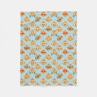 Nemo Emoji Pattern Fleece Blanket