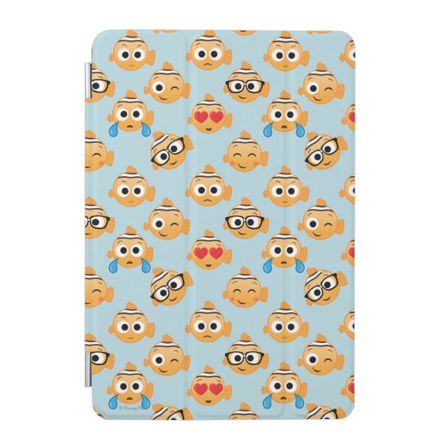 Nemo Emoji Pattern iPad Mini Cover (Front)