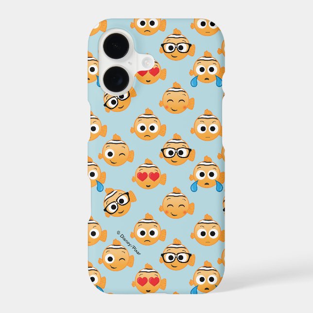 Nemo Emoji Pattern Iphone Case (Back)