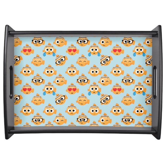 Nemo Emoji Pattern Serving Tray (Front)