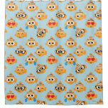 Nemo Emoji Pattern Shower Curtain