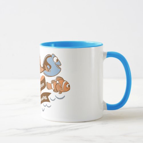 Nemo Marlin  Dory  Adventure is Brewing Mug