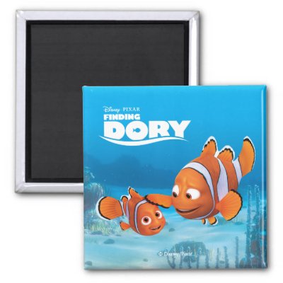 Finding Nemo Stickers, Magnets & Buttons