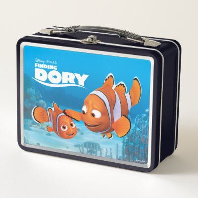 Nemo &amp; Marlin Metal Lunch Box