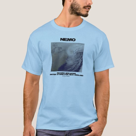 Nemo Record Breaking Winter Storm For New England T-Shirt