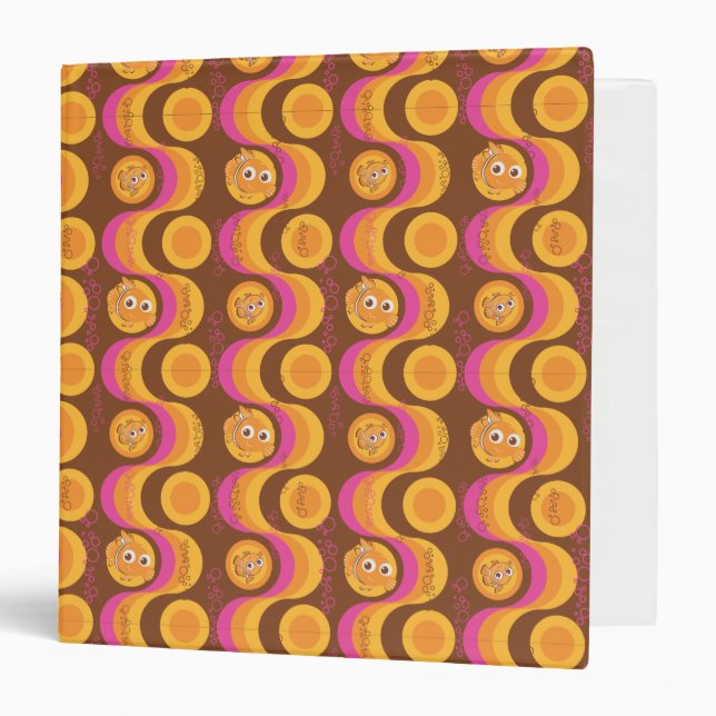Nemo Retro Pattern Binder (Front/Inside)